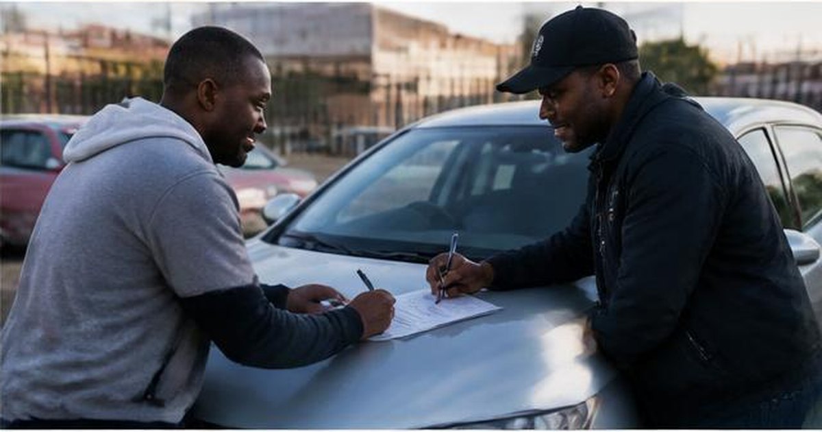 Registering a Vehicle in Your Name After a Sale (Change of Ownership) — a South African editorial illustration